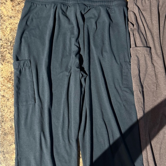 frank. By Frank & Oak Women's Blue and Brown Jogger Lounge Pants - Picture 6 of 14